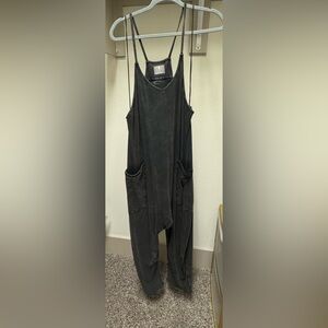 FP Movement Hot Shot Onesie Washed Black Medium